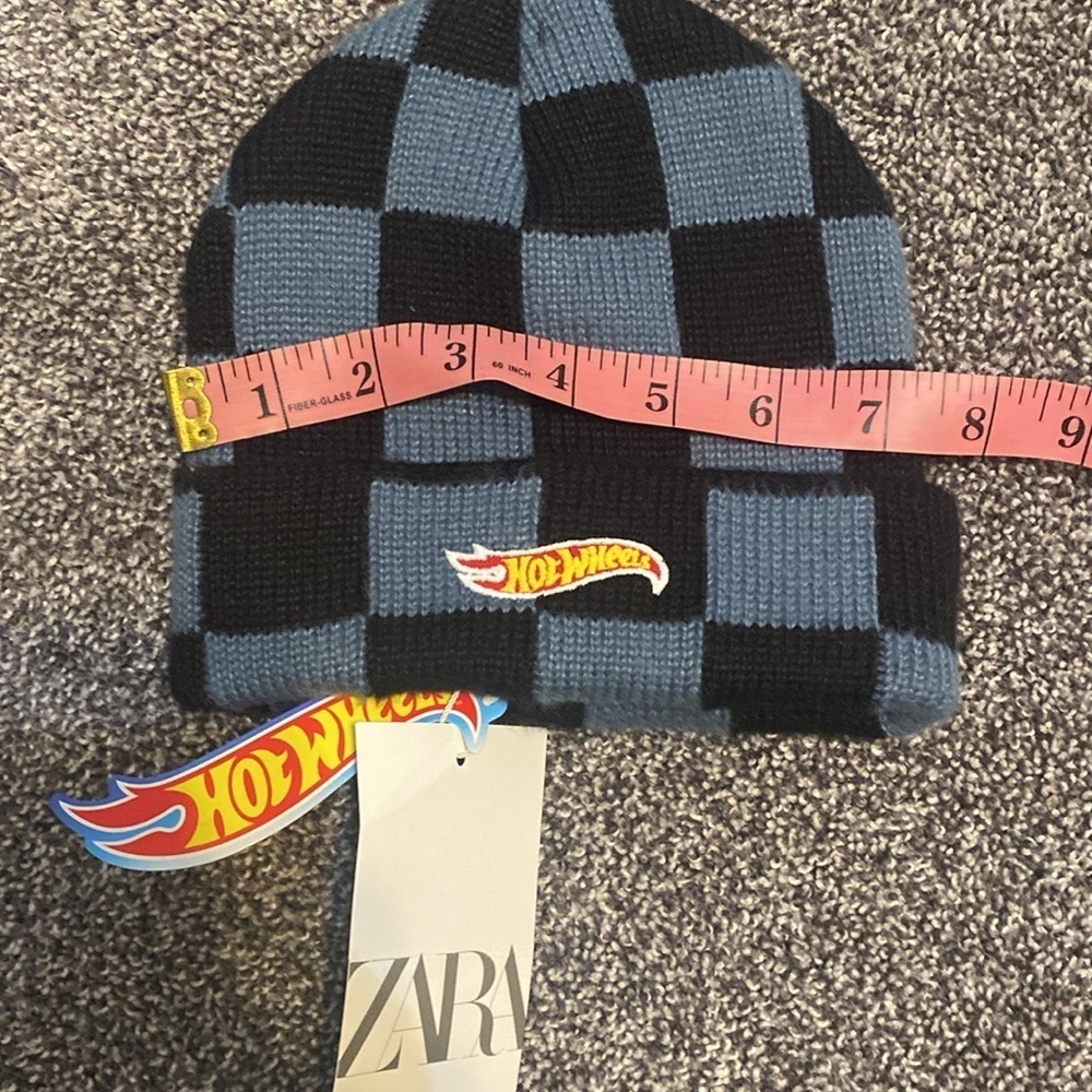 Zara NWT Mattel Hot Wheels toddler snow cap - Picture 4 of 4